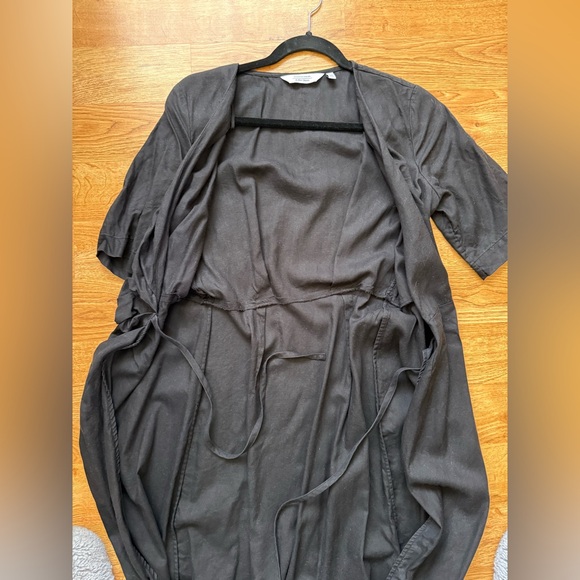 & Other Stories Black Wrap Dress Size 36 - Picture 5 of 6